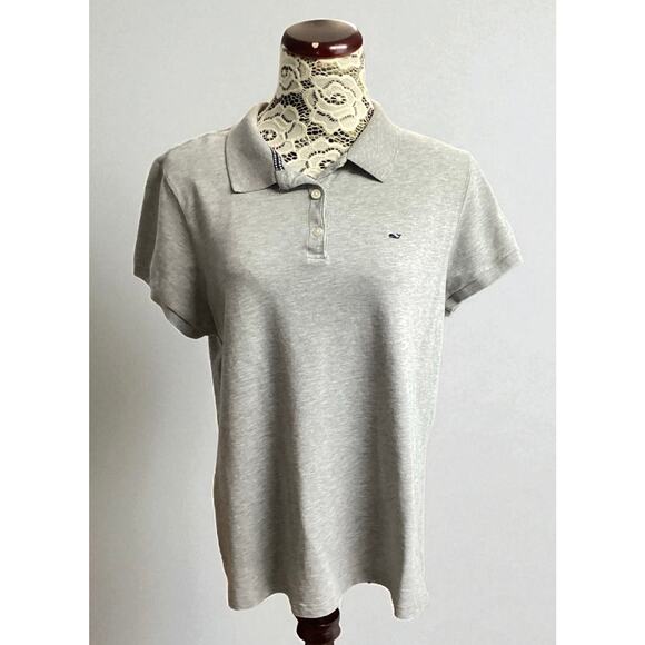 Old navy grey short-sleeve polo shirt size XXL - Picture 1 of 8